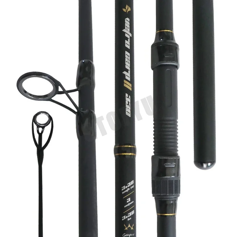 Fishing Rod Travel - 鯉釣り竿 超硬質 3.3m 3.6m 3.9m 高炭素繊維