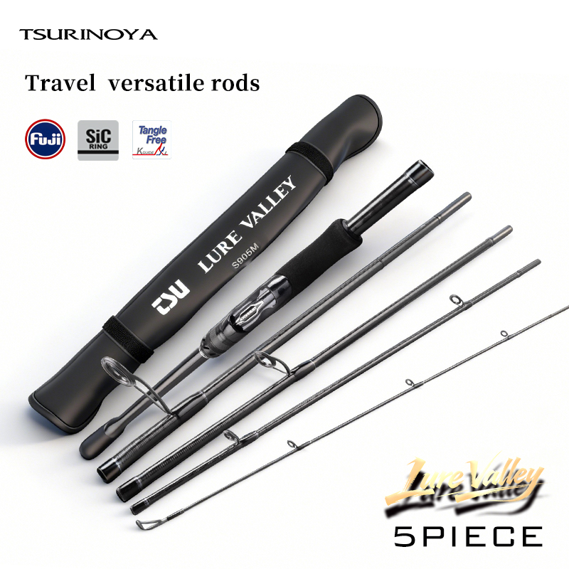 Kastking Reel Zephyr - TSURINOYA LURE VALLEY トラベルロッド 5セクション エクスペディション