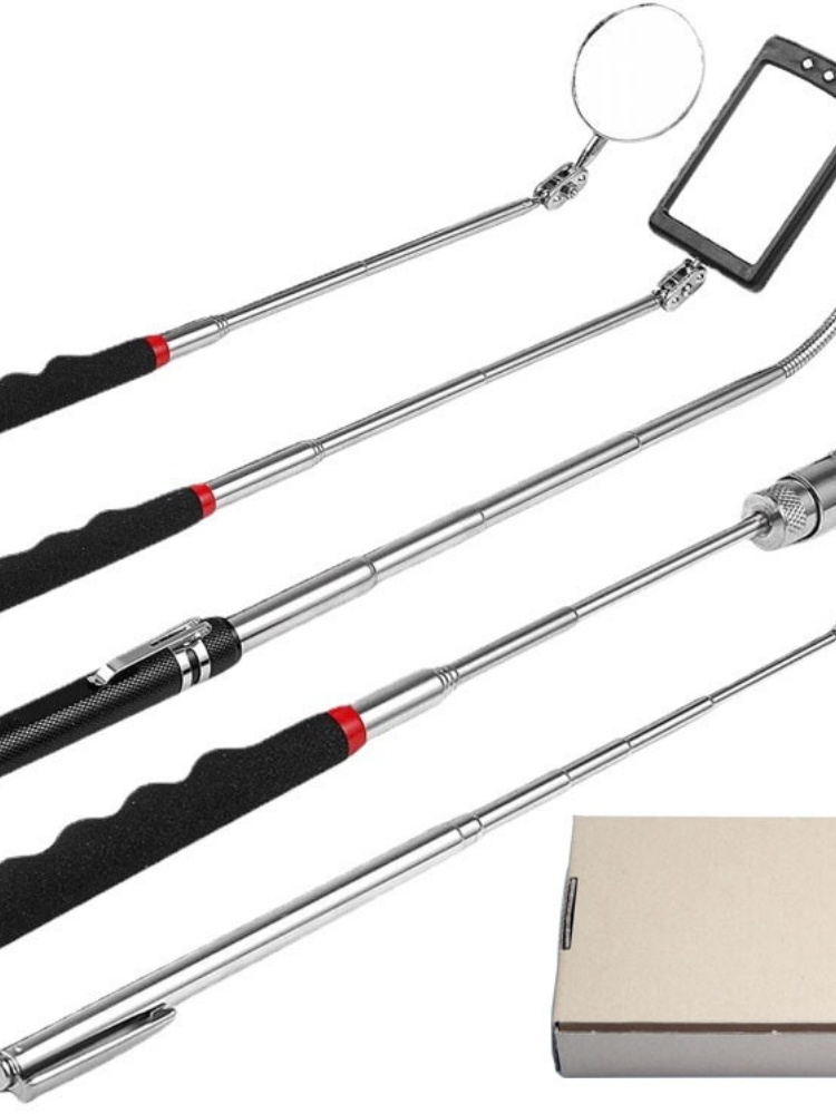 車修理ツール伸縮式磁気ペンピックアップロッドスティックセット - Fishing Rod Telescopic のレビューと価格
