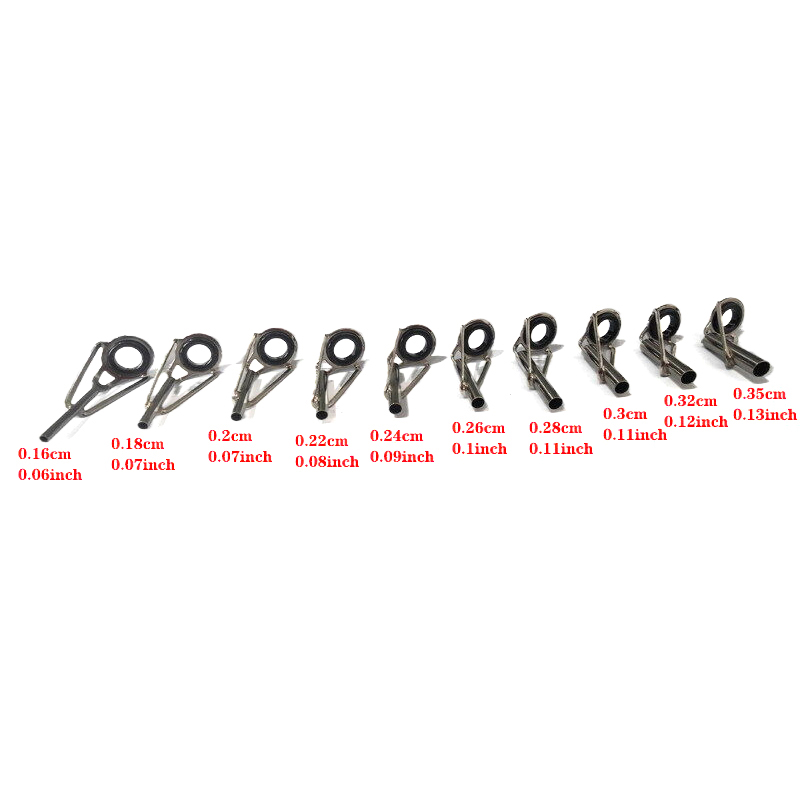 75 ピース/セット釣竿先端修理キット釣竿ガイドアイレット修 - Fishing Rod Guide Replacement のレビューと価格