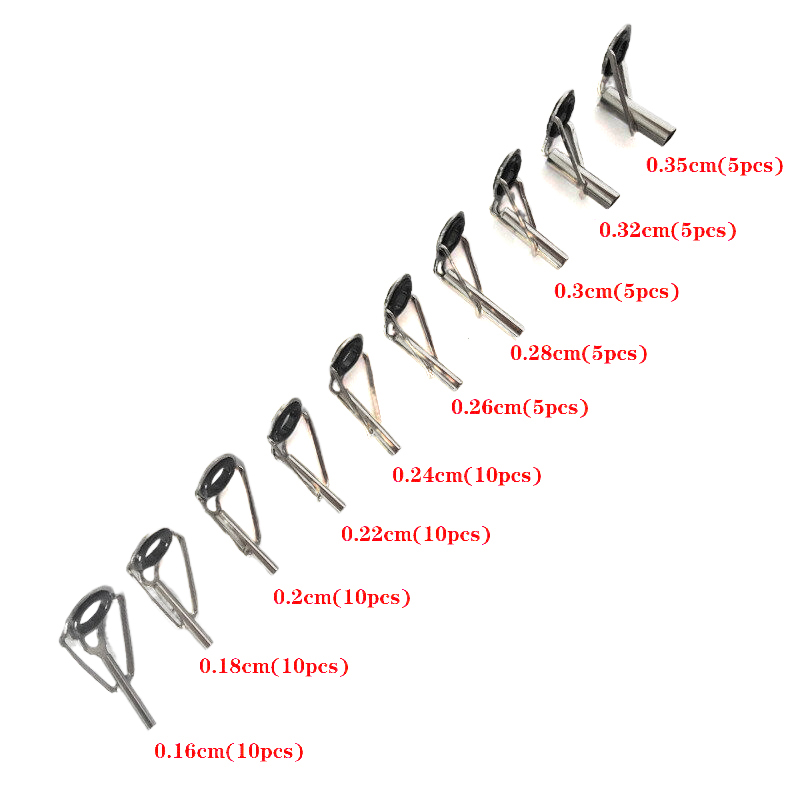75 ピース/セット釣竿先端修理キット釣竿ガイドアイレット修 - Fishing Rod Guide Replacement のレビューと価格