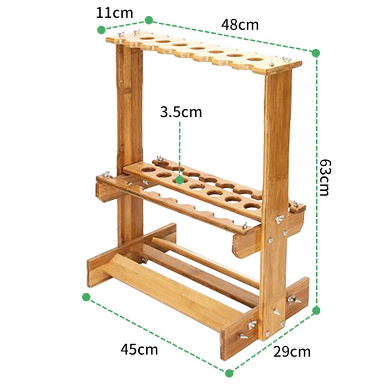 釣り竿収納ラック竹製フロアスタンドオーガナイザー垂直ディスプ - Fishing Rod Rack のレビューと価格
