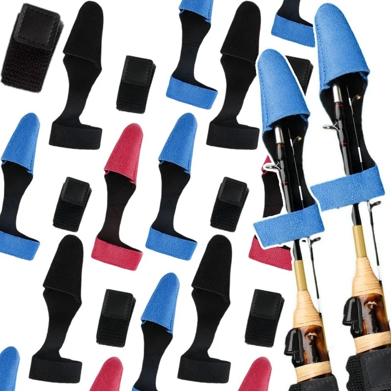 釣り竿先端保護カバー 伸縮性ロッドベルトストラップ プロテク - Fishing Rod Repair Kit のレビューと価格